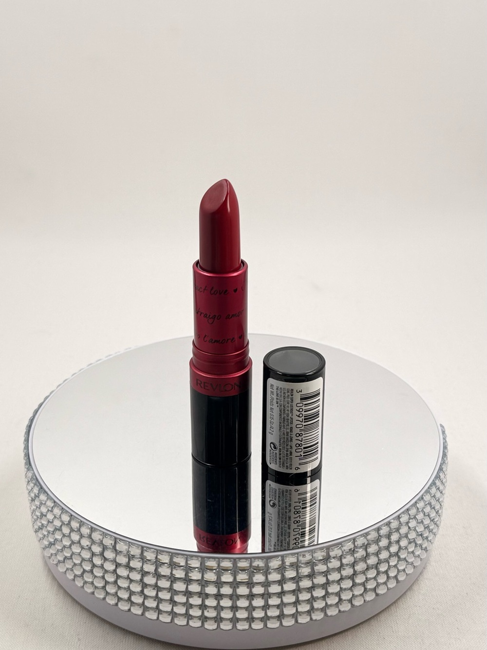 Revlon Satin Lipstick shade 745 “Love is On” full size BN